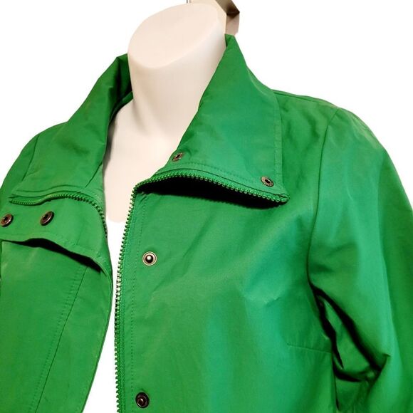 Y2K Urban Behavior Green Long Jacket Size: Small - Picture 3 of 6